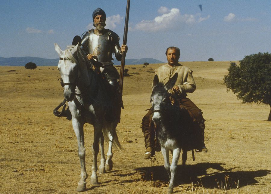 Fernando Rey y Alfredo Landa protagonizan 'El Quijote'
