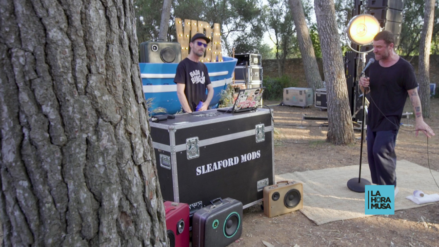 Los ingleses SLEAFORD MODS en directo en La Hora Musa