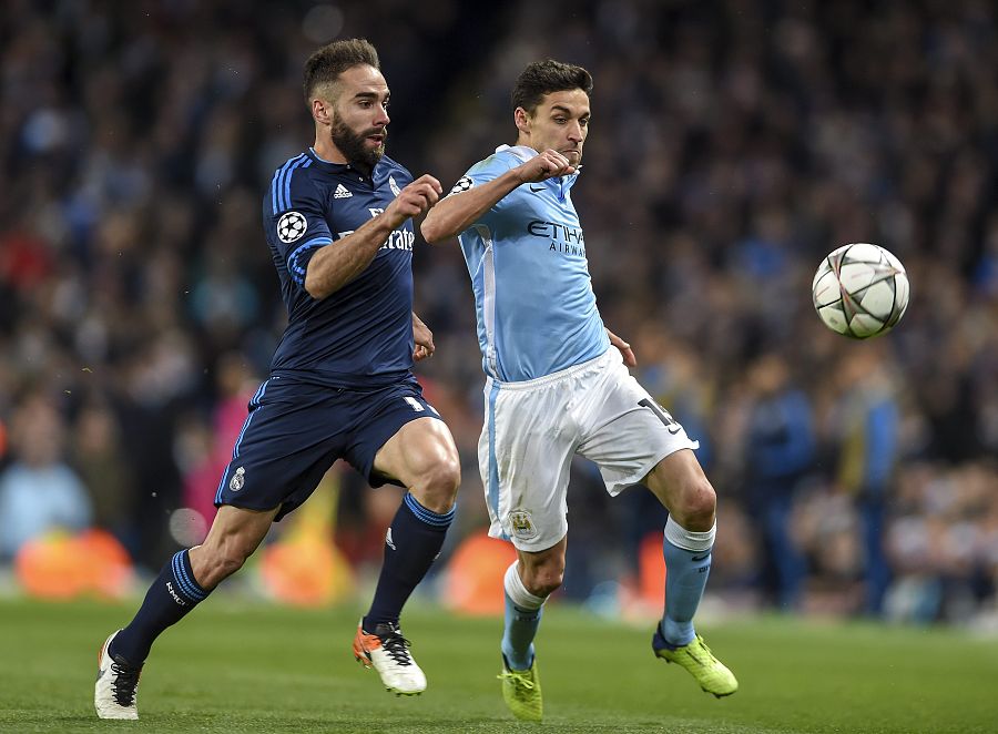 Jesús Navas y Dani Carvajal