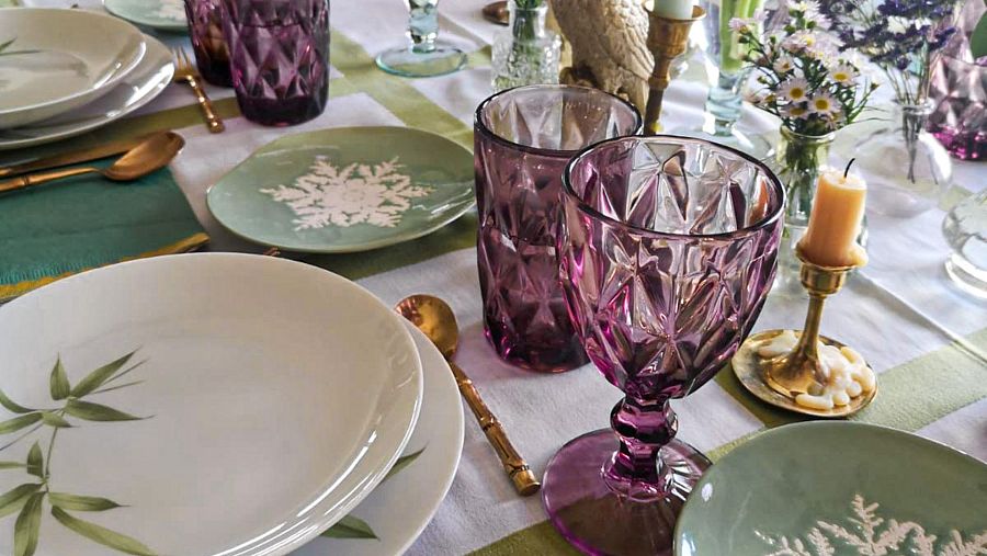 No hay que esperar a una ocasión especial. Cuaquier ocasión es el momento perfecto para poner una mesa bonita