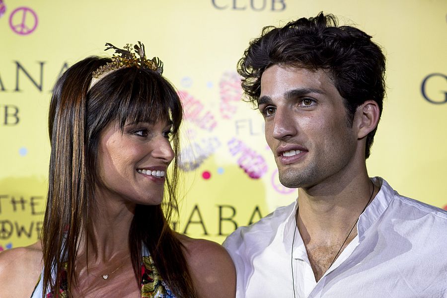 Sonia Ferrer y el modelo Nahuel Casares