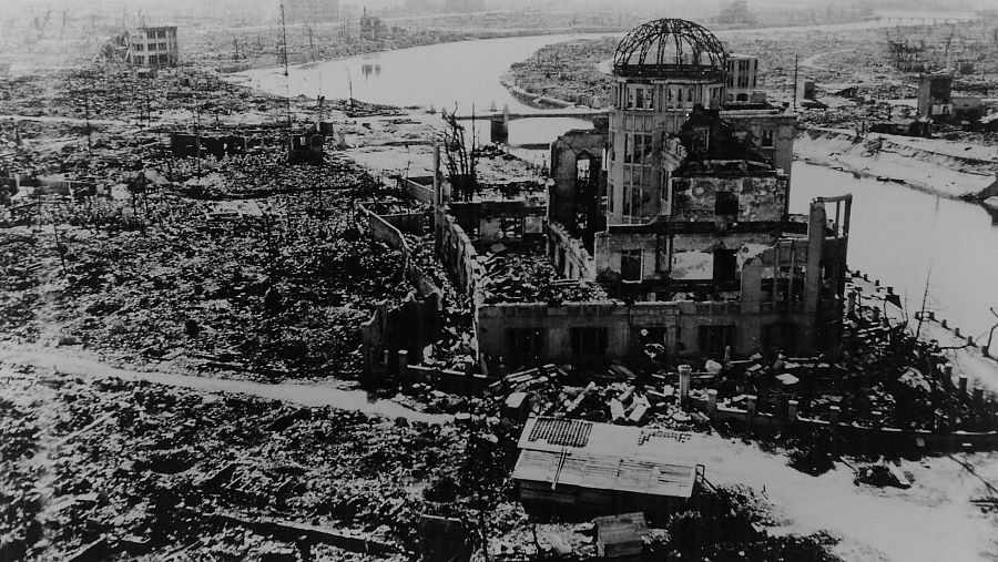 La Cúpula Gembaku, llamada 'cúpula de la bomba atómica', fue el edificio más cercano que resistió a la bomba de Hiroshima.