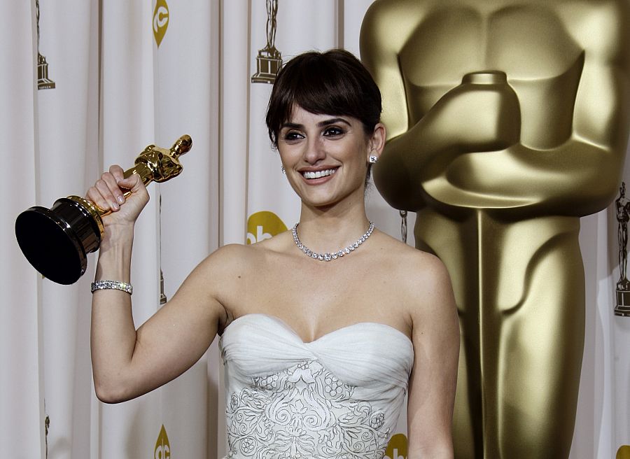 Penélope Cruz es la primera española en ganar un Oscar en 2008