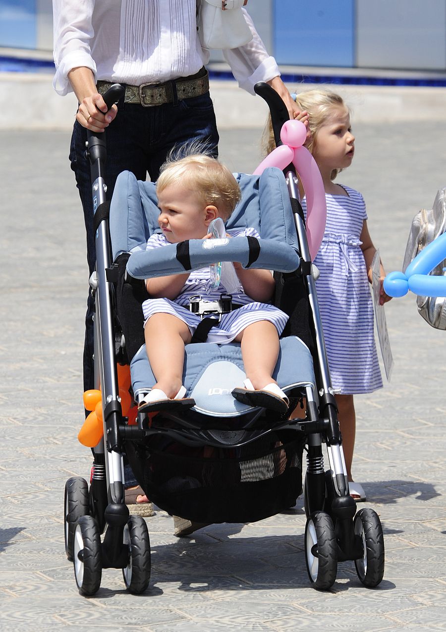 La infanta Sofía pasa su segundo verano en Mallorca en 2008