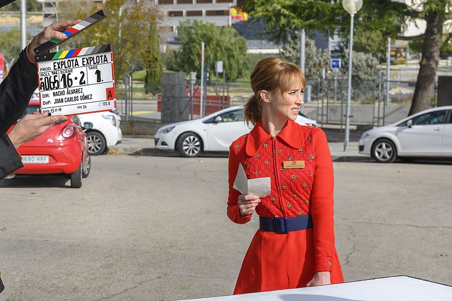 Rodaje de 'Explota, explota', en Prado del Rey