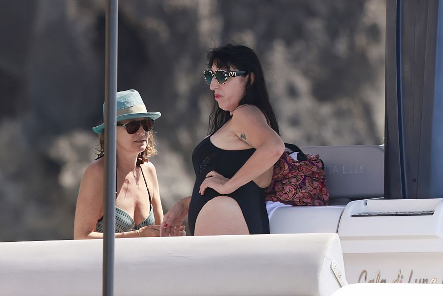 Rossy de Palma en sus vacaciones en Formentera