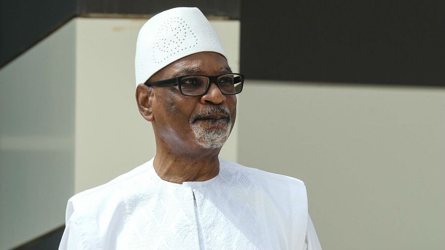 El presidente de Malí, Ibrahim Boubacar Keita, posa para una foto durante la cumbre del G5 en Sahel, en Nouakchott, en una foto de archivo.