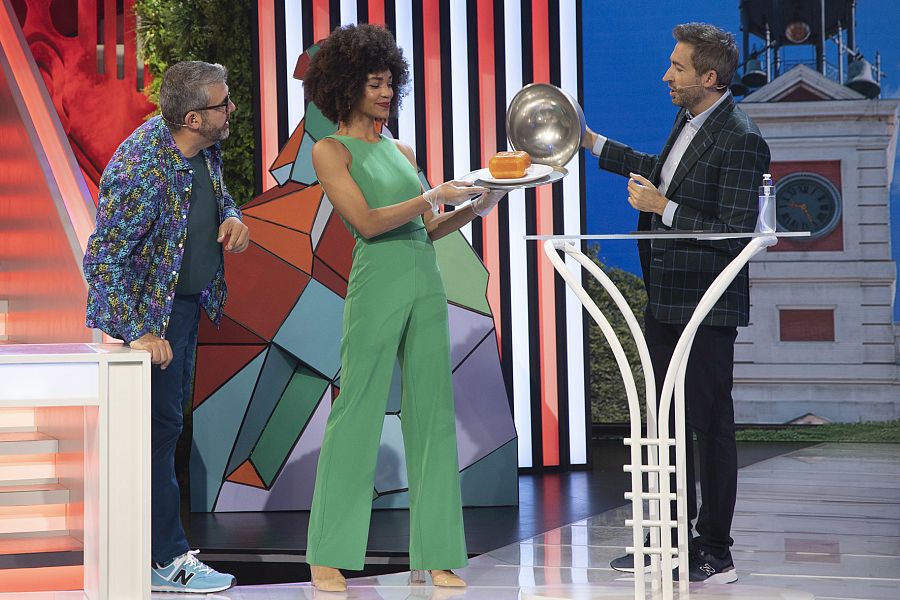 Flo y Frank Blanco en una de las pruebas