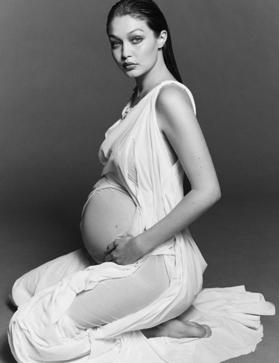 Gigi Hadid posa por primera vez embarazada