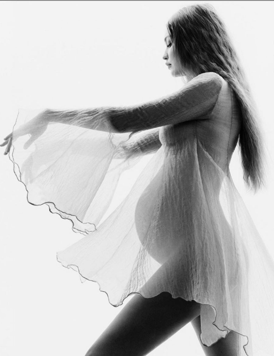 Gigi Hadid posa por primera vez embarazada