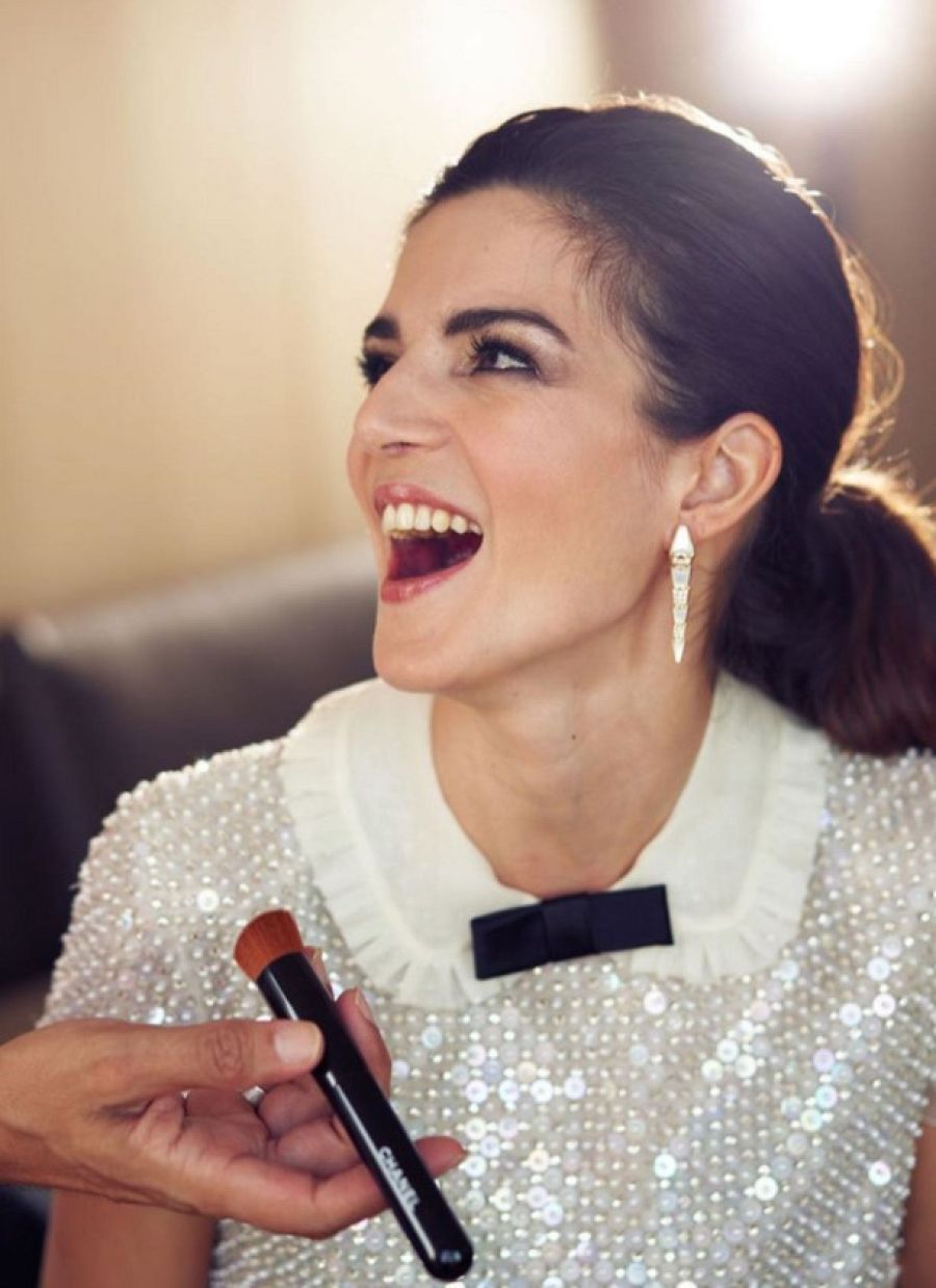 Clara Lago en el 'backstage' del Festival de Cine de Málaga