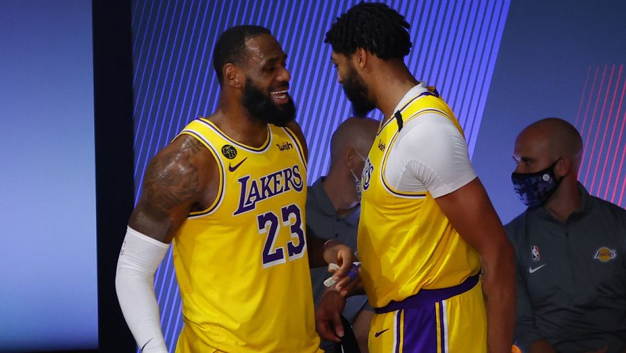 Imagen: Partidazo de LeBron James y Anthony Davis