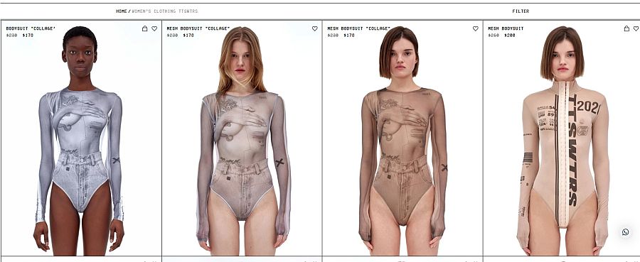 Otras piezas 'tatuadas' de la misma firma