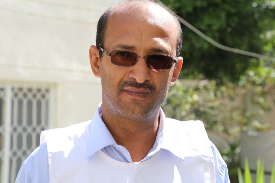 Muchas noches Walid no ha podido regresar a su casa después del trabajo por los combates