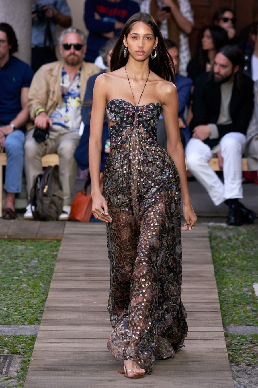 Vestido floral de la colección primavera/verano 2020 de Etro