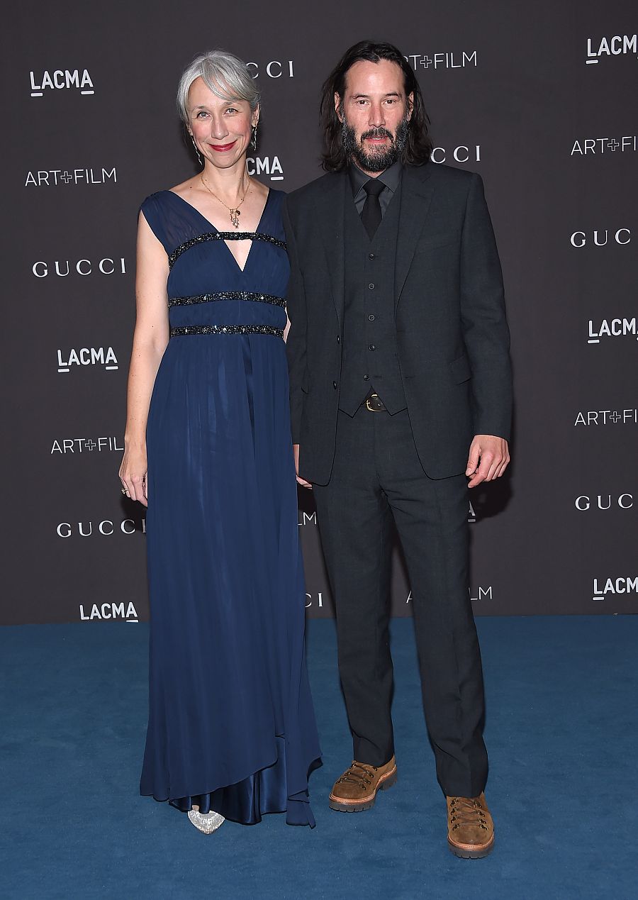 Keanu Reeves y su pareja actual, la artista Alexandra Grant