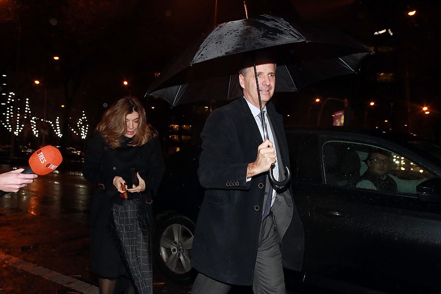 Xandra Falcón y Jaime Carvajal Hoyos en Madrid el pasado diciembre