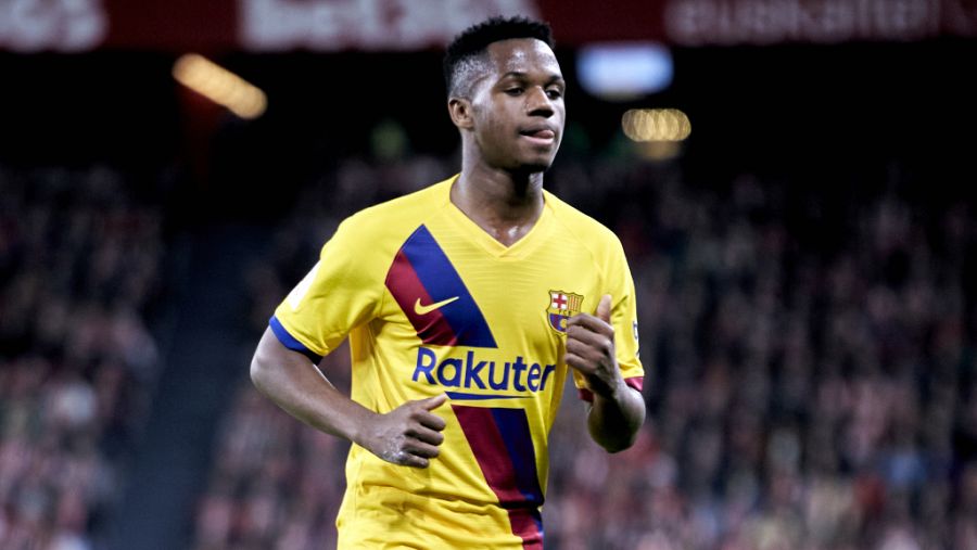 Ansu Fati, 17 años - FC Barcelona