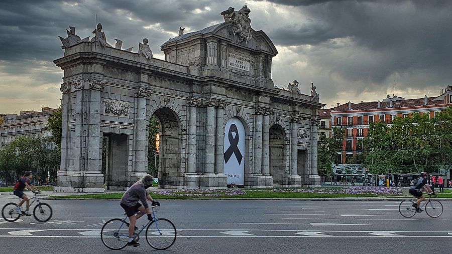 Por Madrid en bici