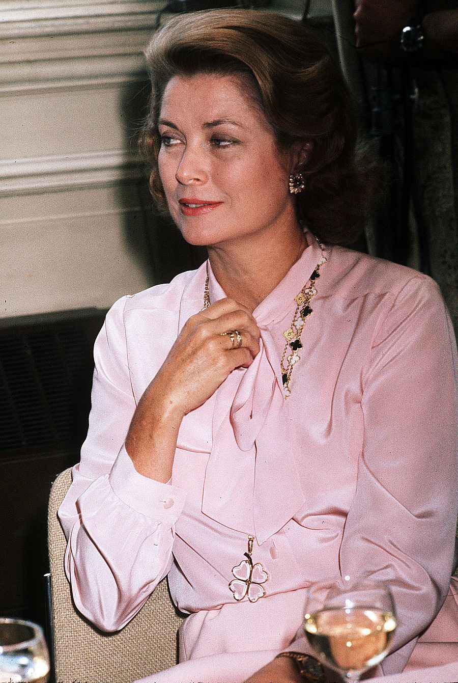 Grace Kelly a finales de los años 70 en Escocia