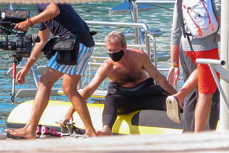 Fernando Simón durante la grabación del programa Planeta Calleja