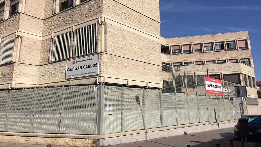 Centro de Educación Infantil y Primaria, San Carlos, en la zona básica de salud de San Andrés, Villaverde Alto.