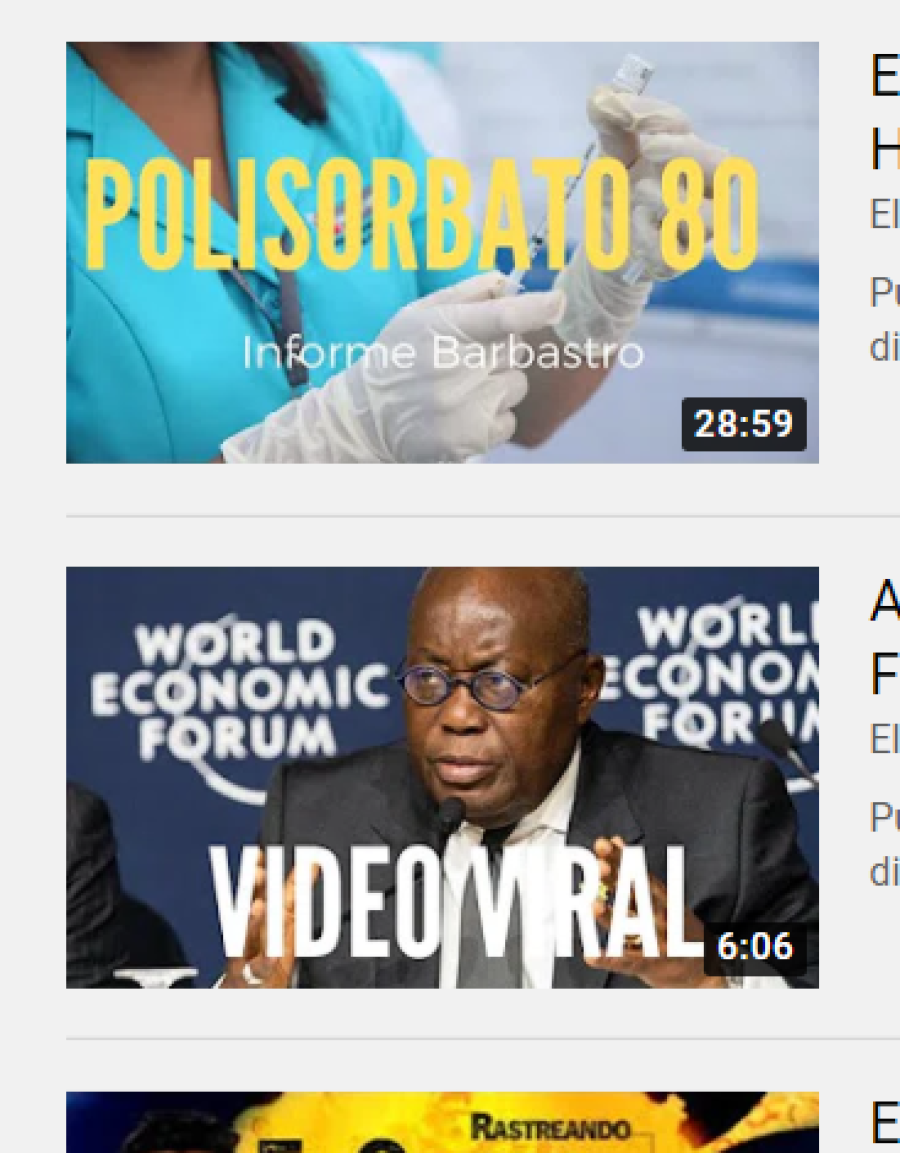 Un canal con dos bulos, uno político y otro sanitario, desmentidos por VerificaRTVE