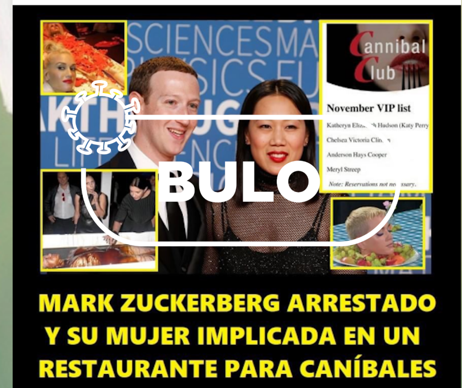 Mensaje qanonista en un canal negacionista español