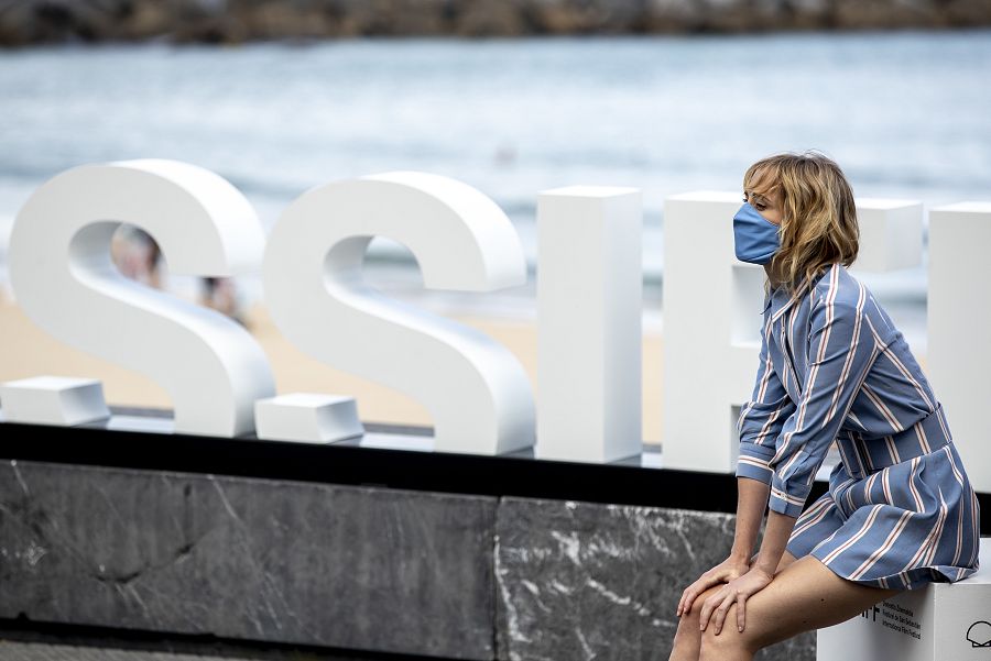 Ingrid García Jonsson en el 68º Festival de cine de San Sebastián