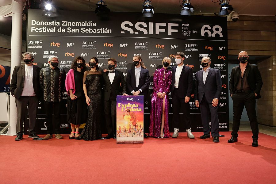 RTVE celebró ayer la gala de presentación de la película 'Explota explota'