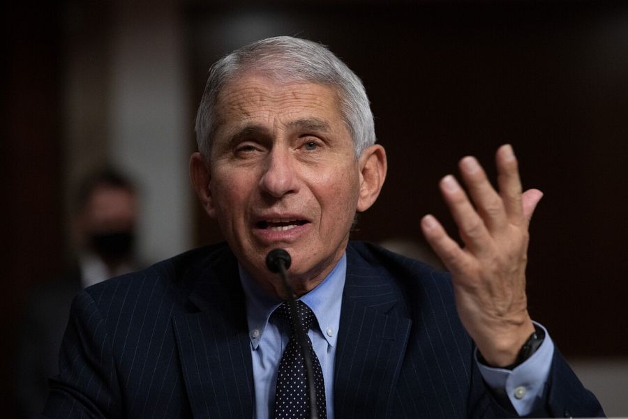 Anthony Fauci, director del Instituto Nacional de Alergias y Enfermedades Infecciosas de los NIH, durante un Comité Senatorial de Salud, Educación, Trabajo y Pensiones en Capitol Hill, Washington.