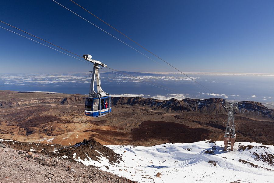 Teleférico en El Teide, Tenerife