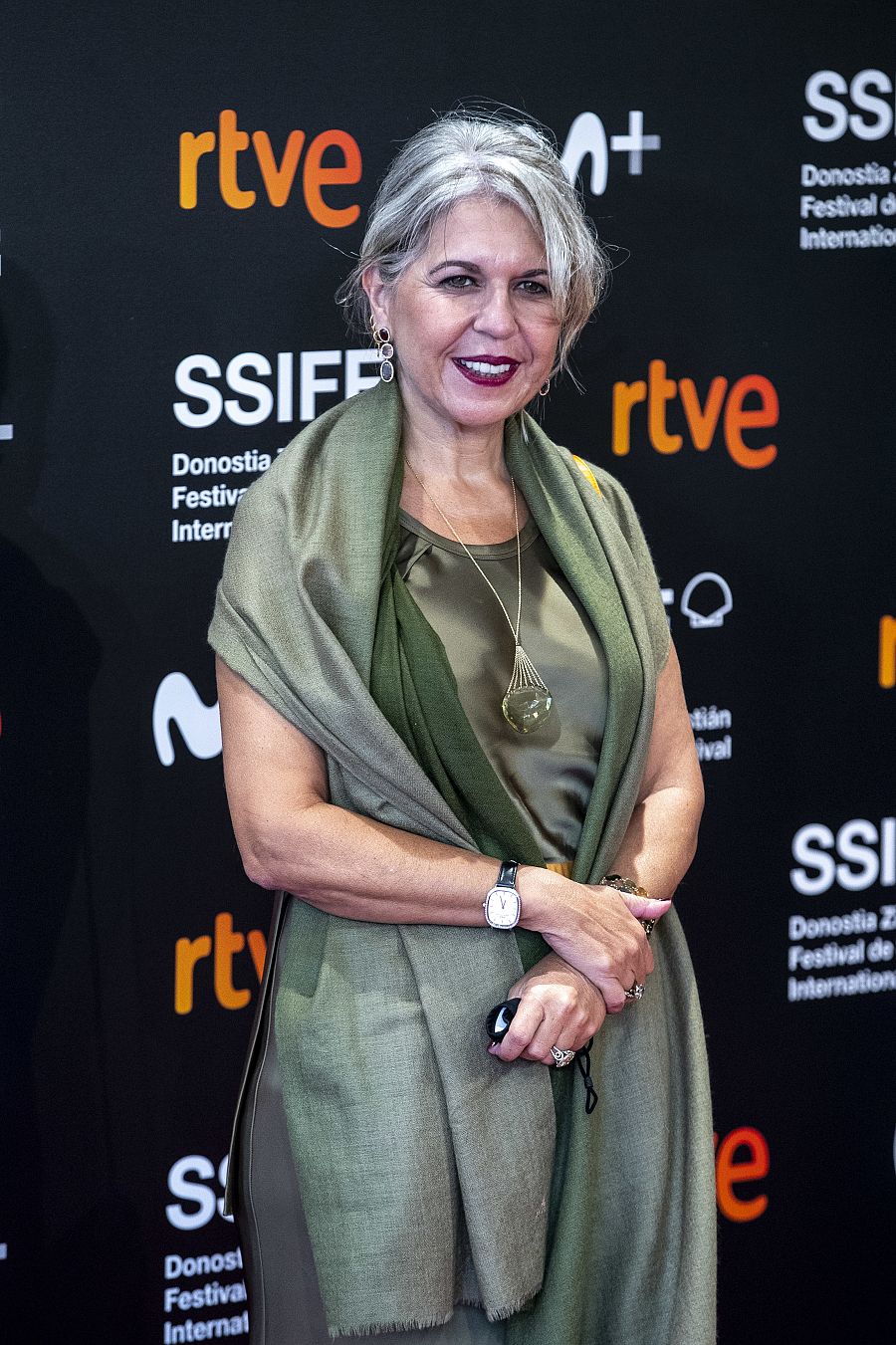 Alba Tous durante el photocall de 'Oso' en la 68ª edición del Festival de Cine de San Sebastián