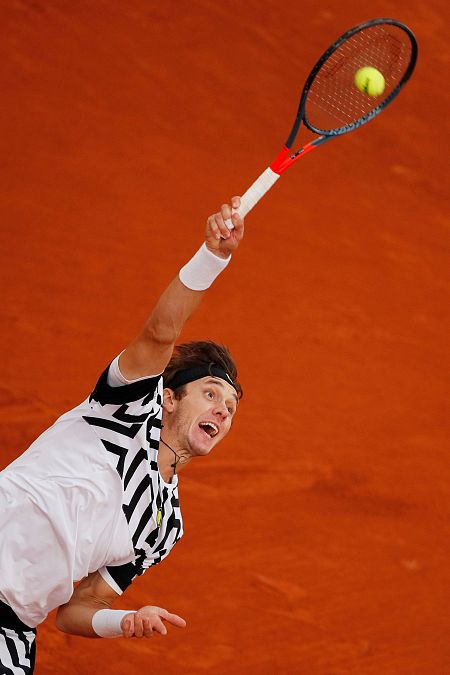 Egor Gerasimov, en Roland Garros