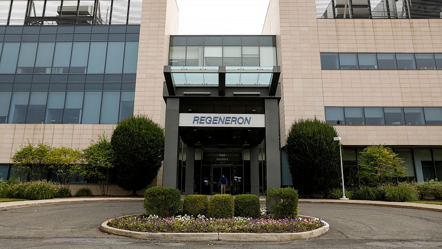 Imagen de la sede de la compañía biotecnológica estadounidense Regeneron.