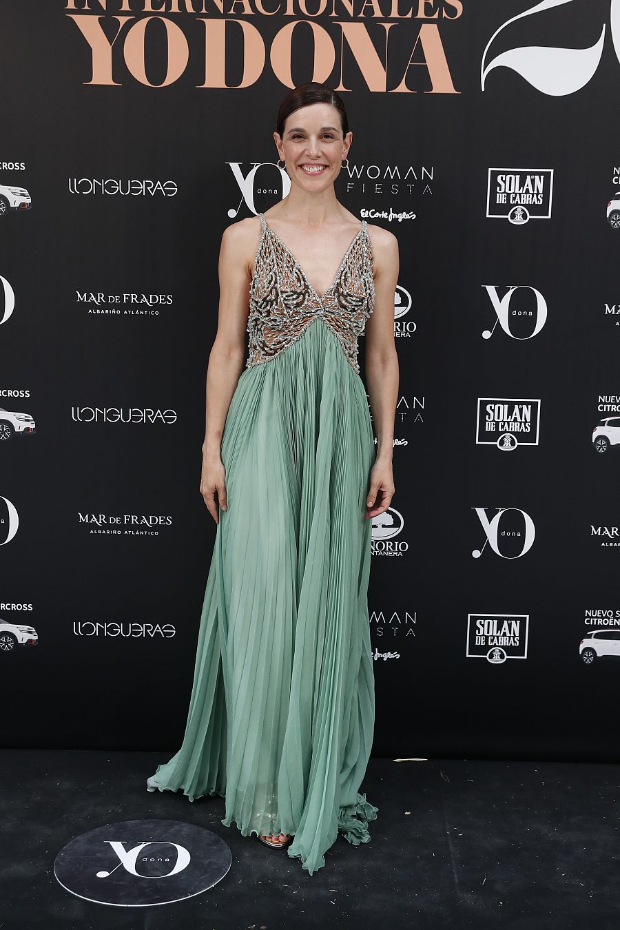 Presenter Raquel Sanchez Silva at photocall of 14 edition Yo Dona Internacionales awards in Madrid on Monday, 24 June 2019.