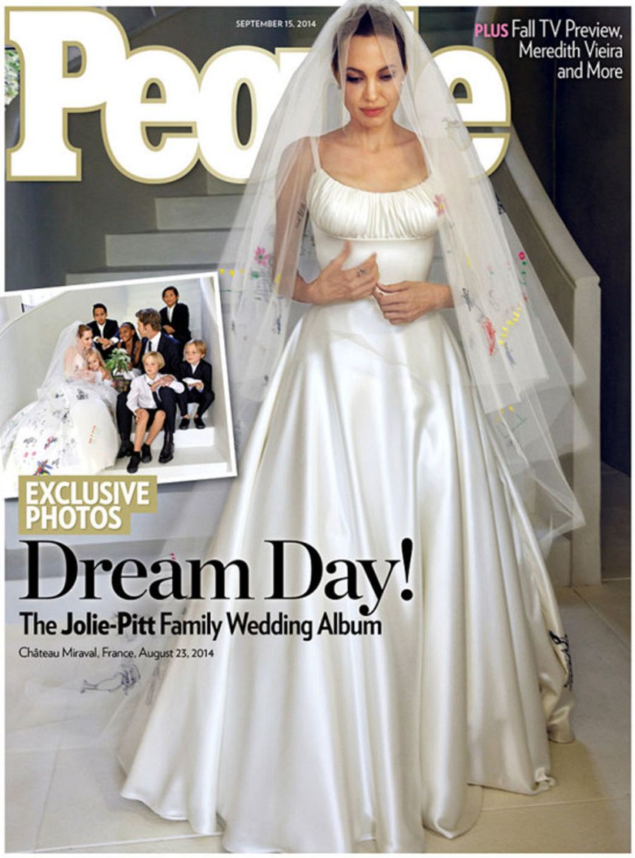 La boda de Angelina Jolie, portada de la revista People