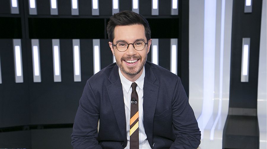 Toni Aira al plató de 'El Debat de La 1'