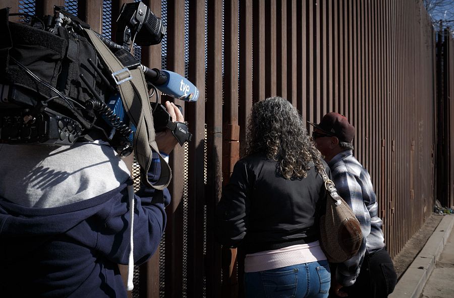 Un equipo de 'En Portada' en Mexicali