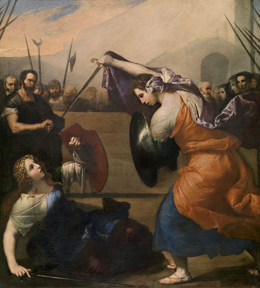 Combate de mujeres (José de Ribera, 1636). Museo del Prado.