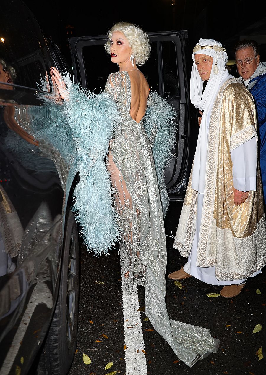 Catherine Zeta Jones y Michael Douglas, estrellas clásicas en Nueva York