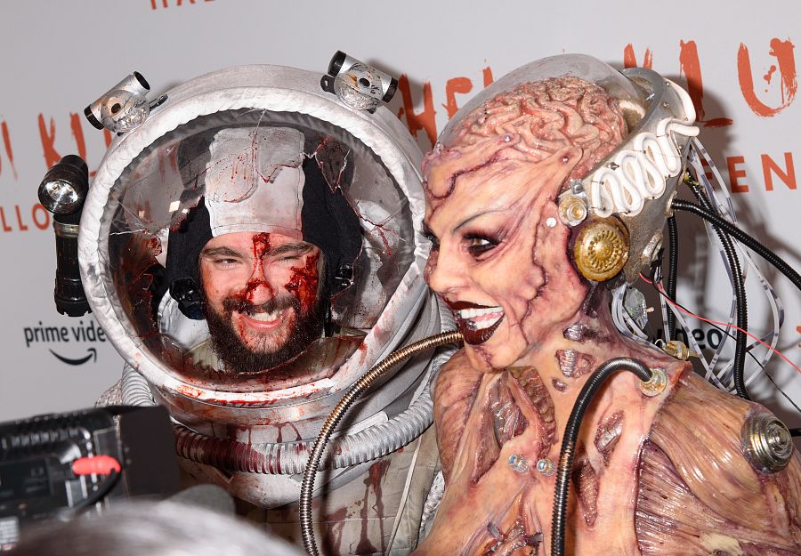 Heidi Klum y Tom Kaulitz, disfraz de pareja