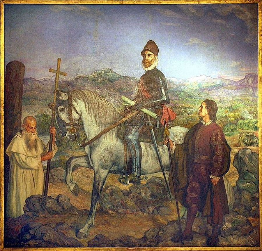 Retrato del Capitán Pedro de Valdivia, Ignacio Zuloaga (1942)