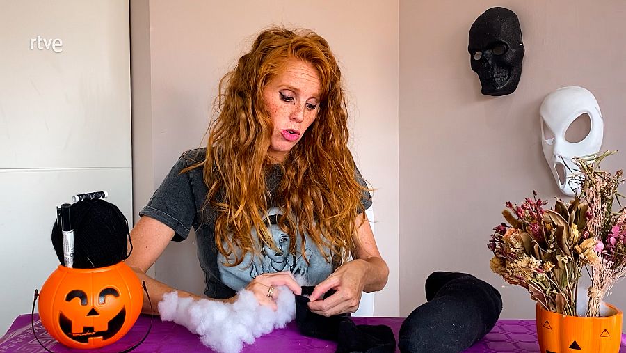 Rellenamos los calcetines por completo