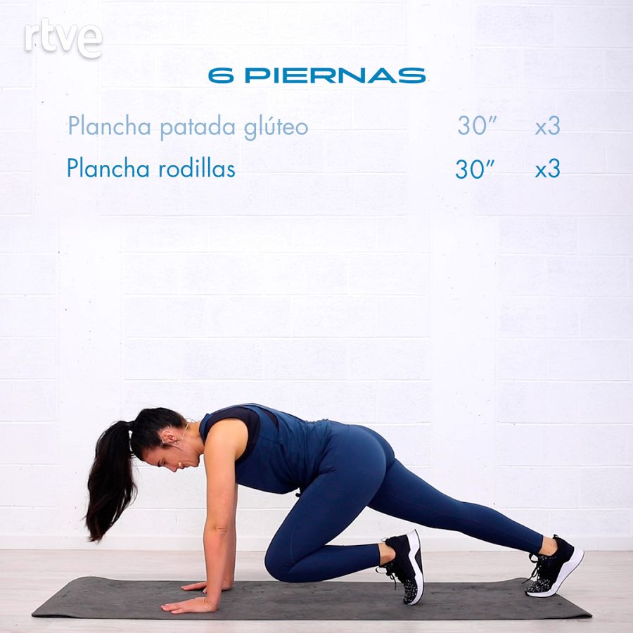 Elige tu reto con Patry Jordán: Ejercicio de plancha rodillas