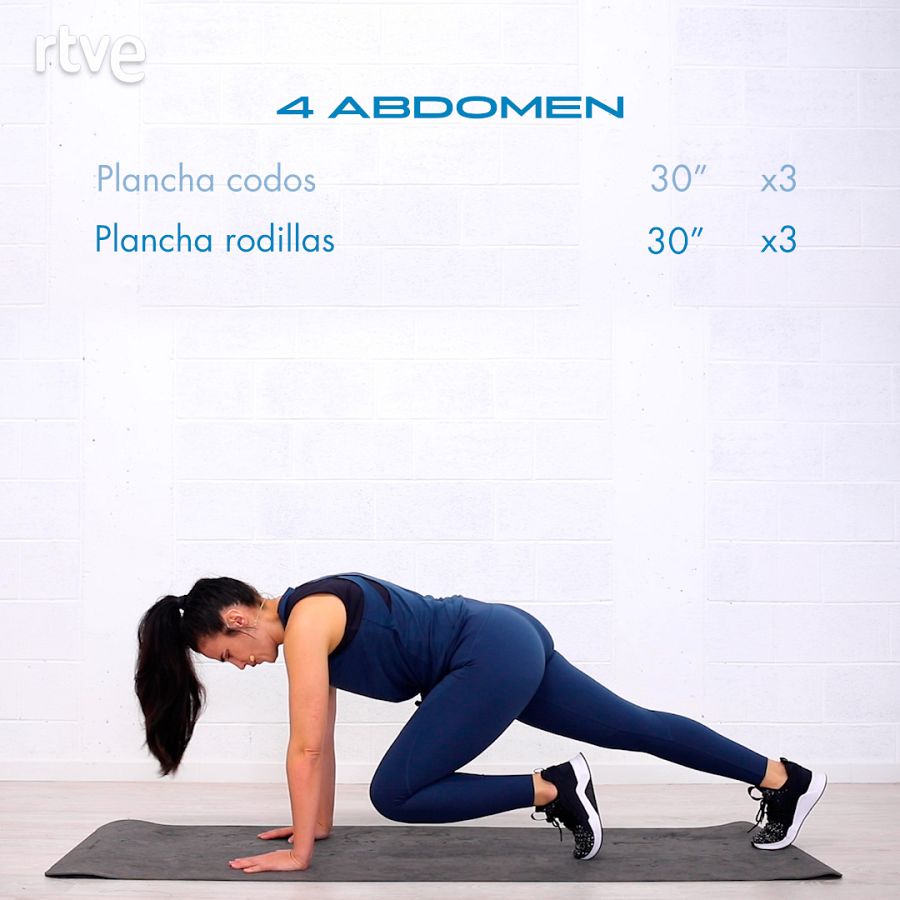 Elige tu reto con Patry Jordán: Ejercicio de plancha rodillas