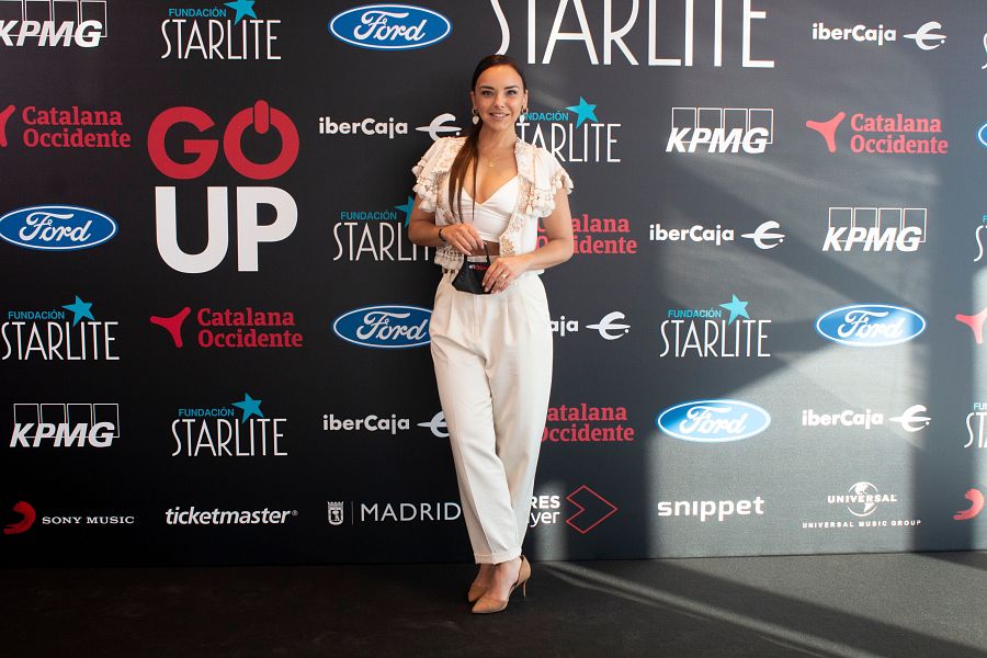 Chenoa en el photocall de la presentación 