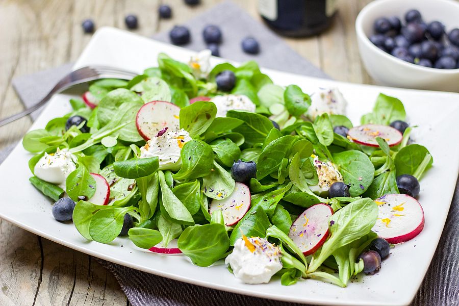 Ensalada de canónigos