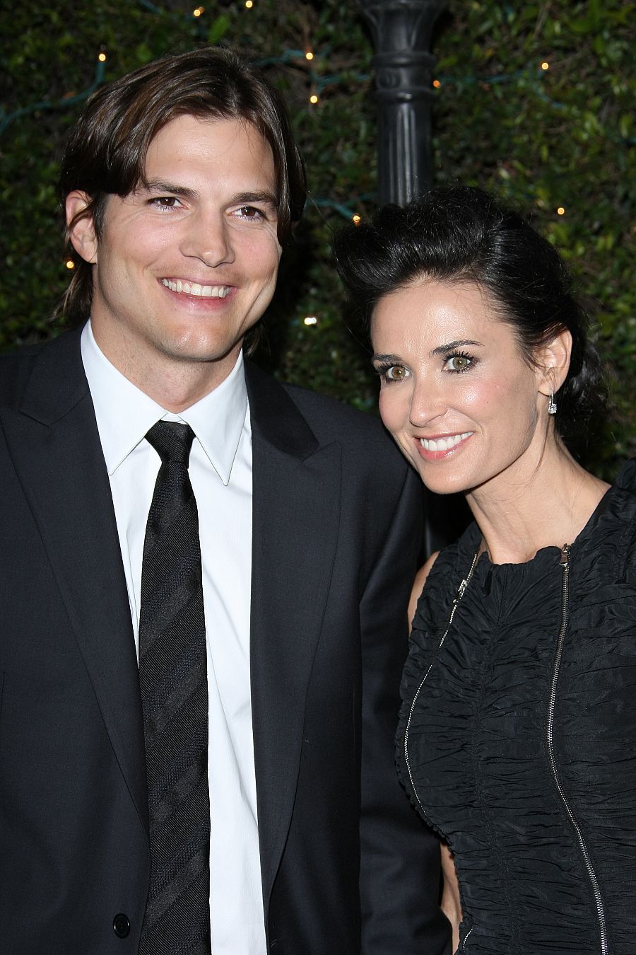 Ashton Kutcher y Demi Moore