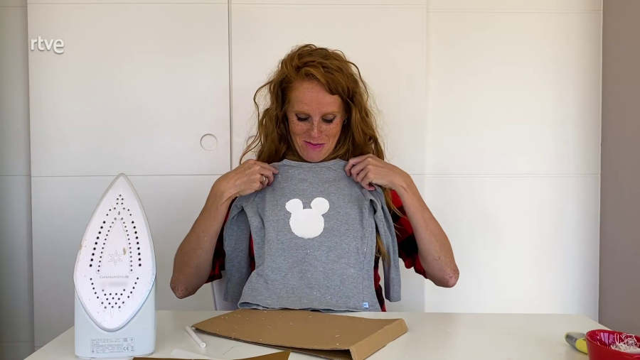 Customizar una sudadera: Resultado final